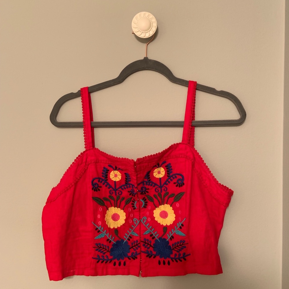 BP embroidered tank top